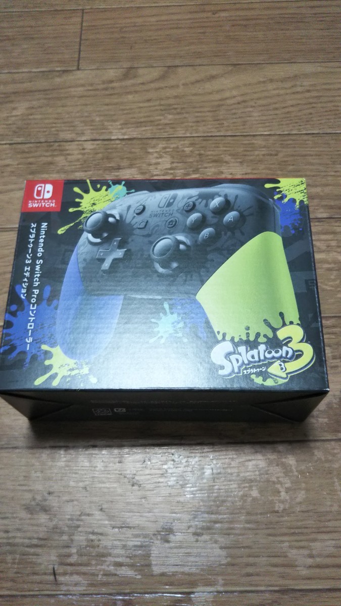 新品 Nintendo Switch Proコントローラー スプラトゥーン3エディション プロコン 任天堂