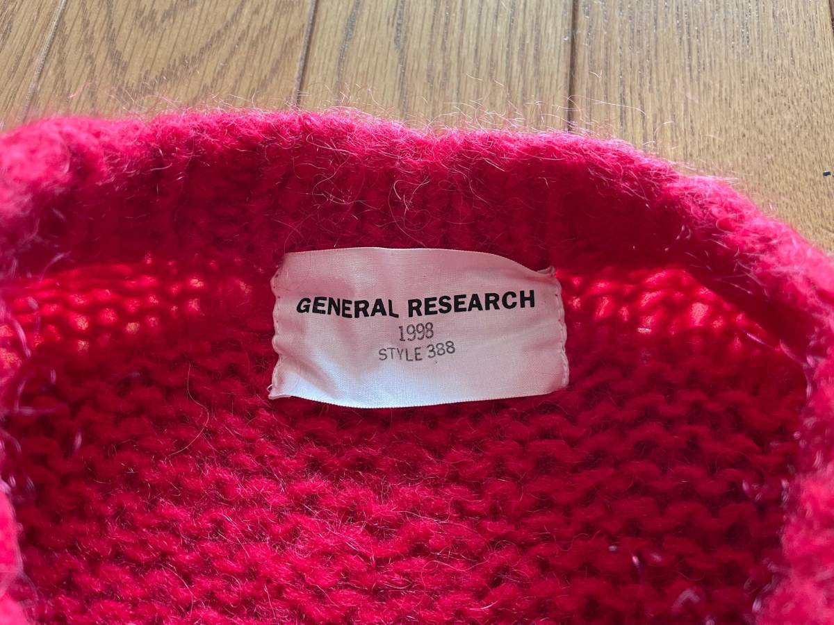 ヤフオク! - 激レア 最初期 GENERAL RESEARCH ニット