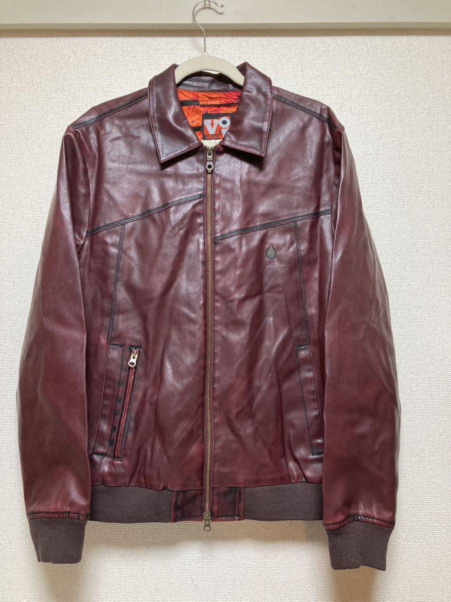 Yahoo!オークション - ボルコム VOLCOM ライダースジャケット Yahoo!オークション - ボルコム VOLCOM ライダースジャケット