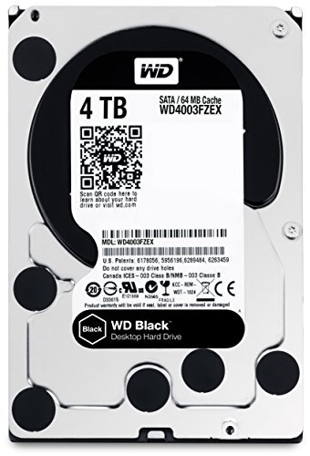 (品)WD HDD 内蔵ハードディスク 3.5インチ 4TB WD Black WD4003FZEX SATA3.0 72
