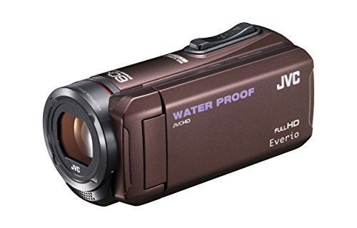 JVC KENWOOD JVC ビデオカメラ EVERIO 防水 防塵 内蔵メモリー32GB ブラウン GZ-R300-T(品