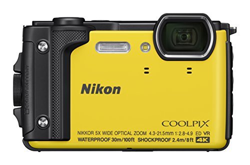 【 良品】 Nikon デジタルカメラ COOLPIX W300 YW クールピクス イエロー 防水