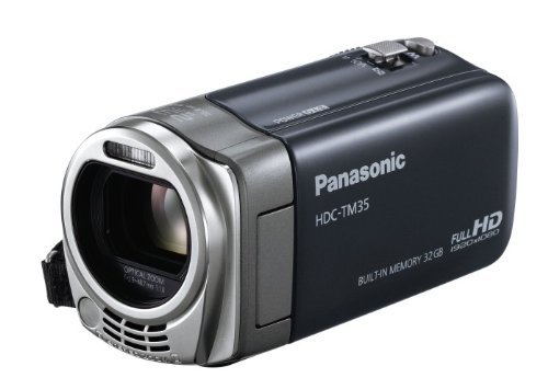 (品)パナソニック デジタルハイビジョンビデオカメラ グレー HDC-TM35-H
