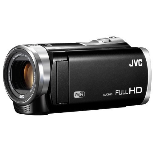 【中古 良品】 JVCKENWOOD JVC ビデオカメラ EVERIO GZ-EX370 内蔵メモリー32GB クリアブラッ