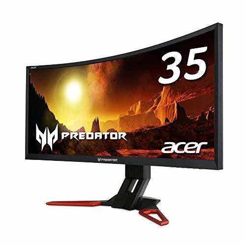 中古品)Acer ゲーミングモニター Z35bmiphz 35インチ湾曲 Ultra Wide