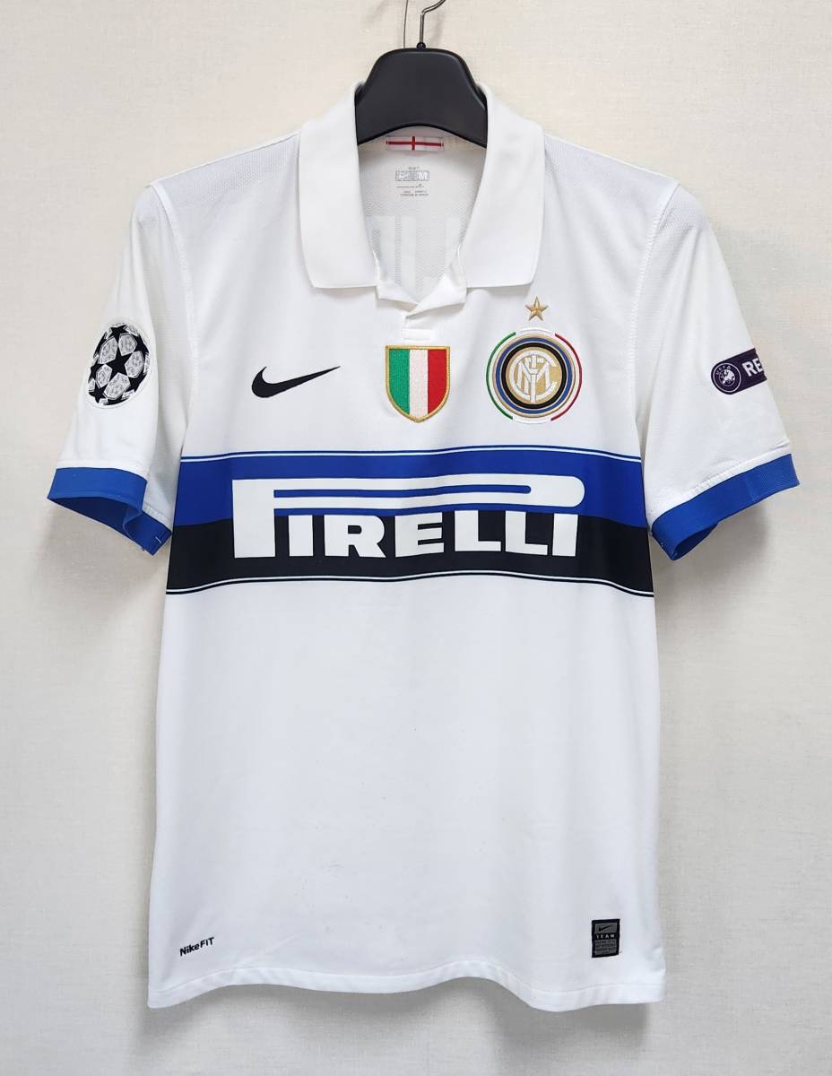 09 10インテル Inter Milan A 10 スナイデル Snijder 半袖 Nike正規 10 Uefa Cl仕様 M Www Novexa Com