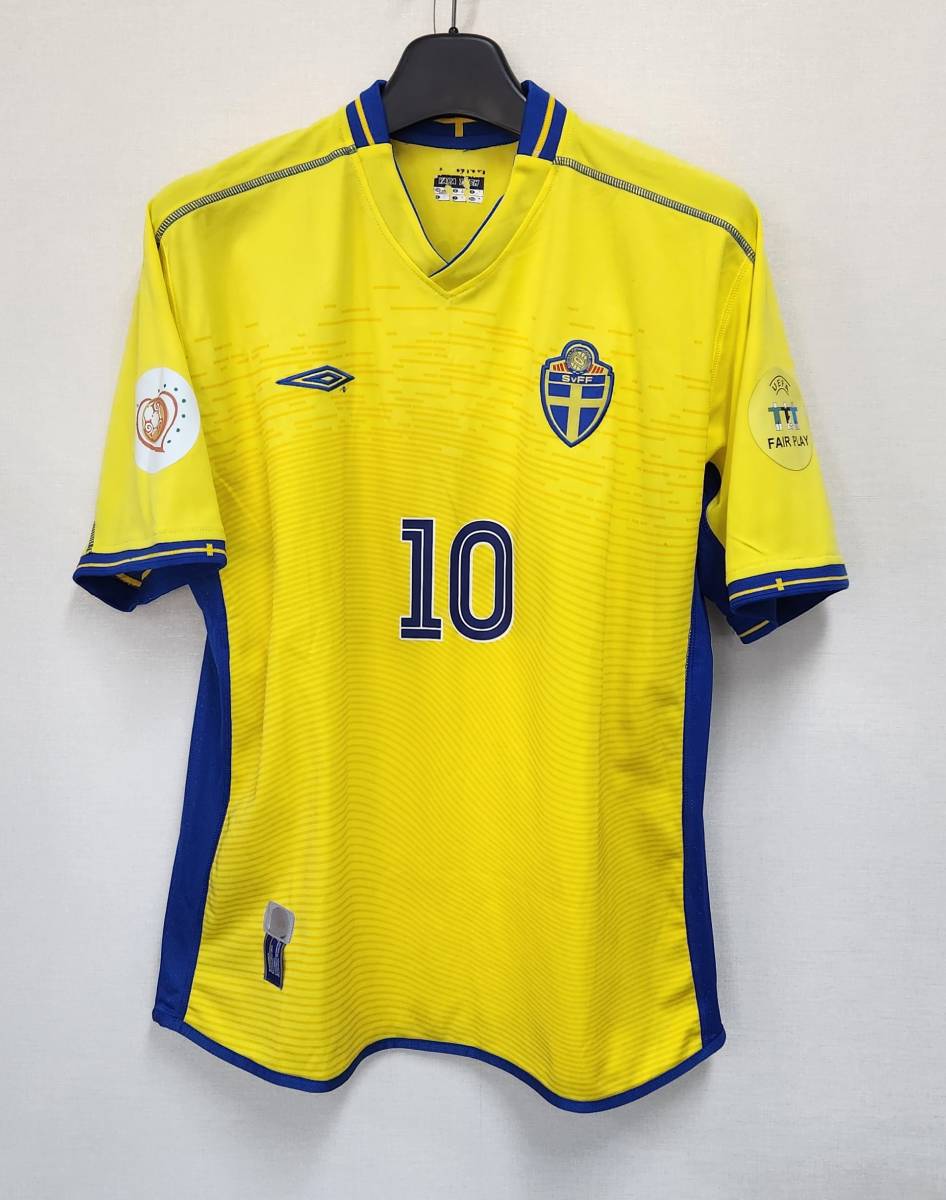 04-05 スウェーデン代表 SFF(H)#10 イブラヒモビッチ IBRAHIMOVIC 半袖