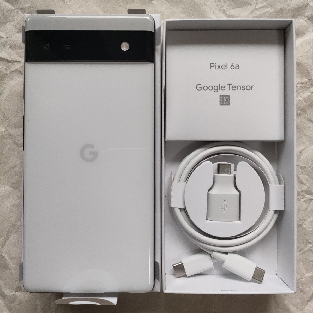 Google Pixel 6a Chalk 128GB au SIMフリー 未使用近い|PayPayフリマ