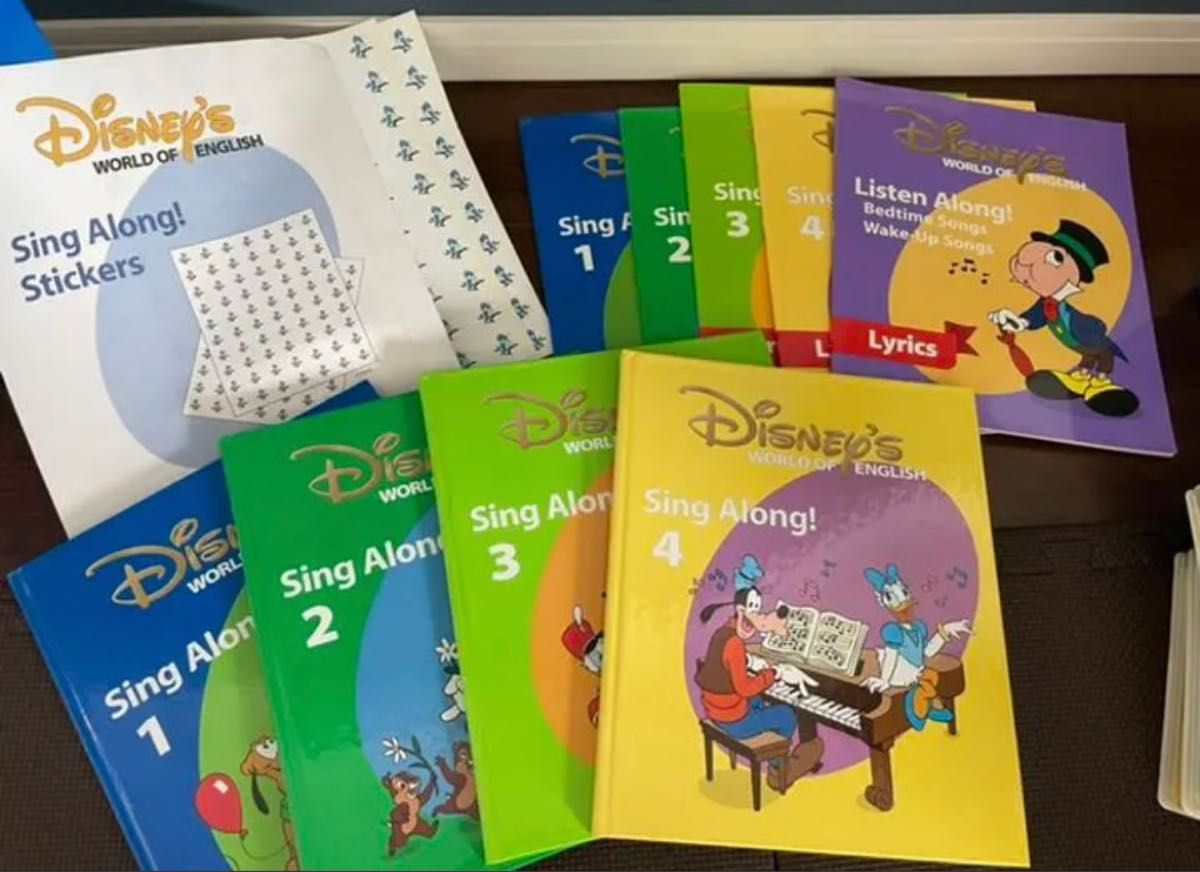 新規購入 シングアロング DWE リリックス 絵本 CD DVD キッズ