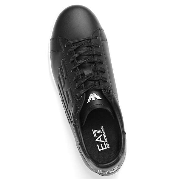  Emporio Armani EA7 спортивные туфли мужской кожа обувь размер 9 ( примерно 27cm) ARMANI X8X001 XCC51 00002 новый товар 