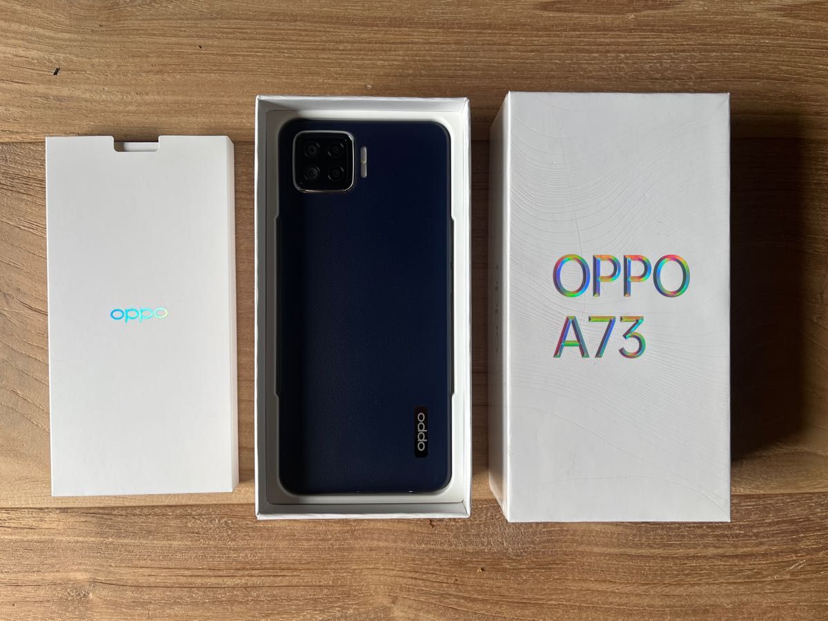 OPPO A73 ネービーブルー 64GB 新品 | myglobaltax.com