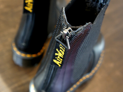 23.0cm（UK4) Dr.Martens ドクターマーチン 2976 BEX W/ZIP チェルシーブーツ 黒 27844001 厚底 バックジップ 限定 新品 即決 正規品