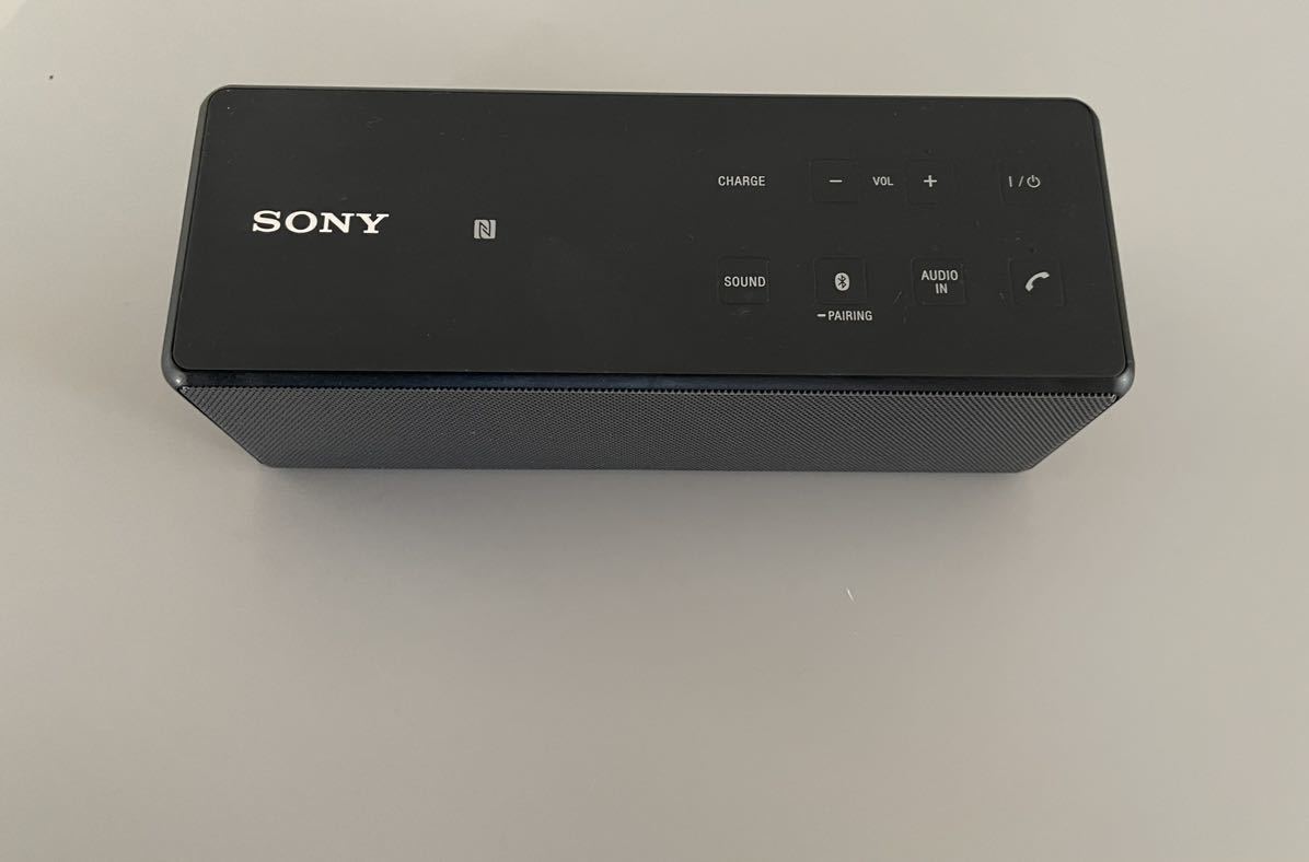 SONY ワイヤレスポータブルスピーカー SRS-X3 ソニー Bluetoothスピーカー ブラック_画像3