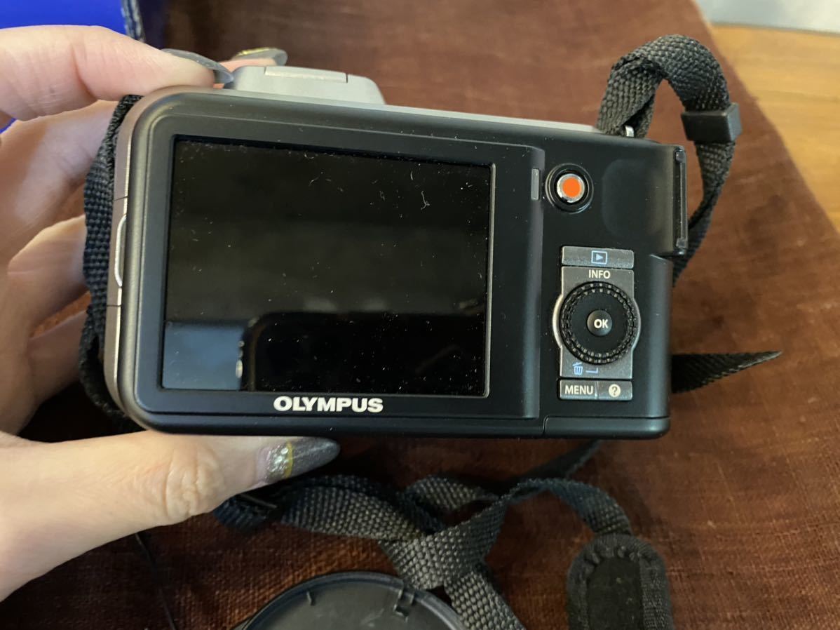U OLYMPUS オリンパス SP-600UZ デジタルカメラ 箱 USBケーブル AVケーブル 付き _画像6