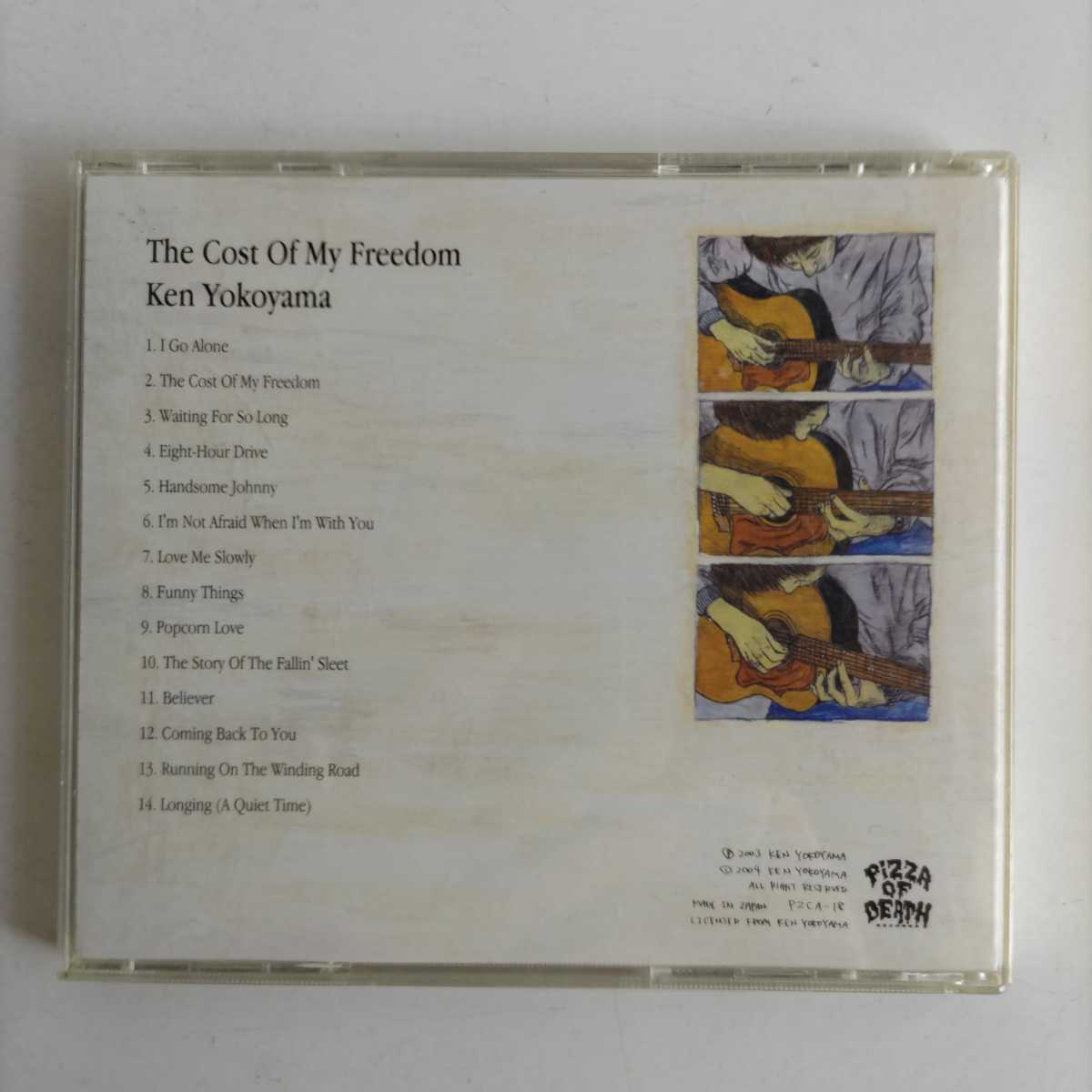CDアルバム】横山健「The Cost Of My Freedum」ファースト CDアルバム】横山健「The Cost Of My Freedum」ファースト