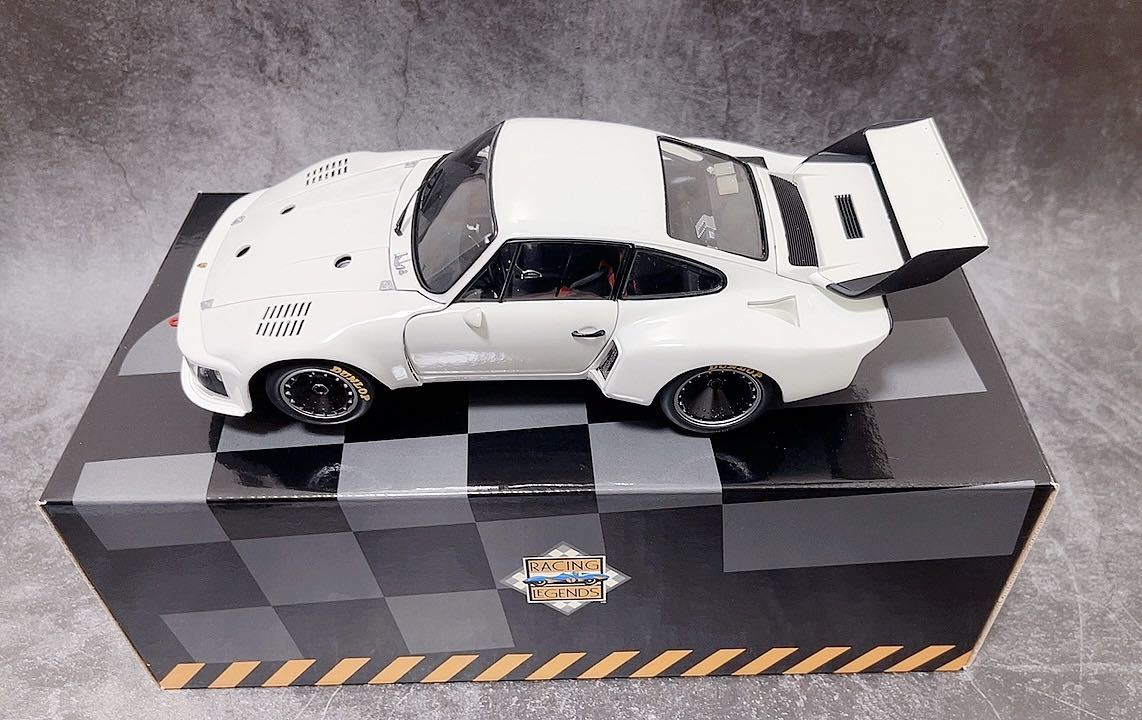  Exoto RLG18100 1/18 Porsche 935 turbo Works prototype 1976 Exoto Porsche white Kyosho 