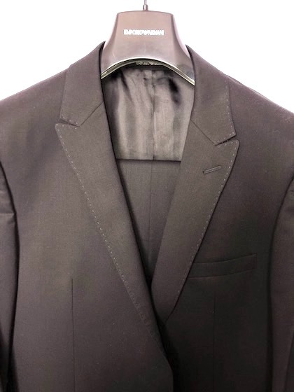 新品エンポリオ・アルマーニ スーツ David Line サイズ; 50 カラー；黒 ...