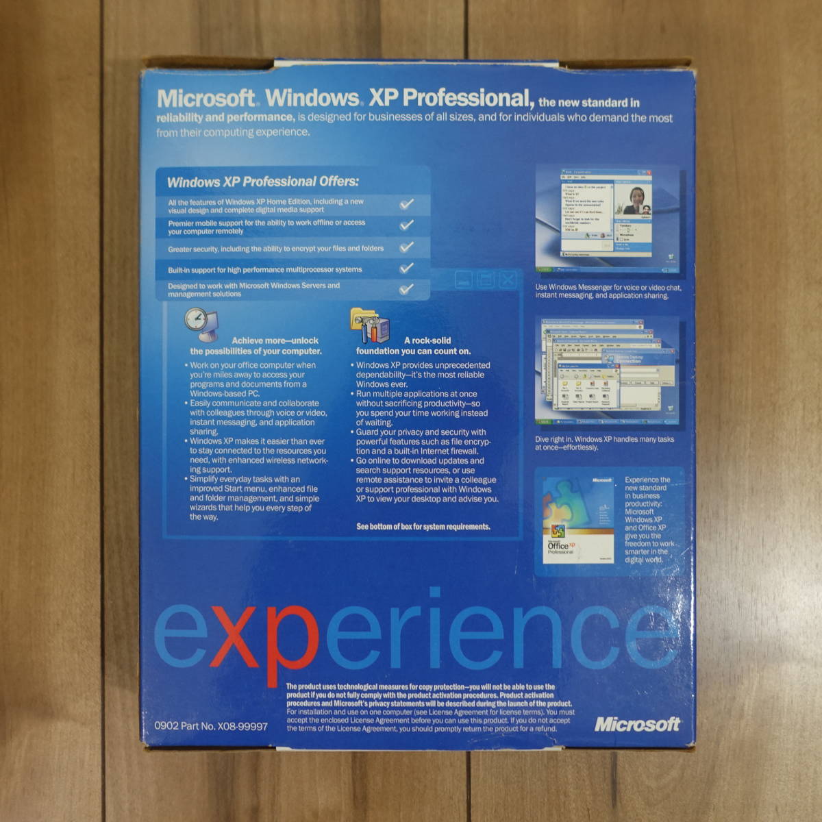 Microsoft Windows XP Professional SP1適用済み 英語版 アップグレード_画像7