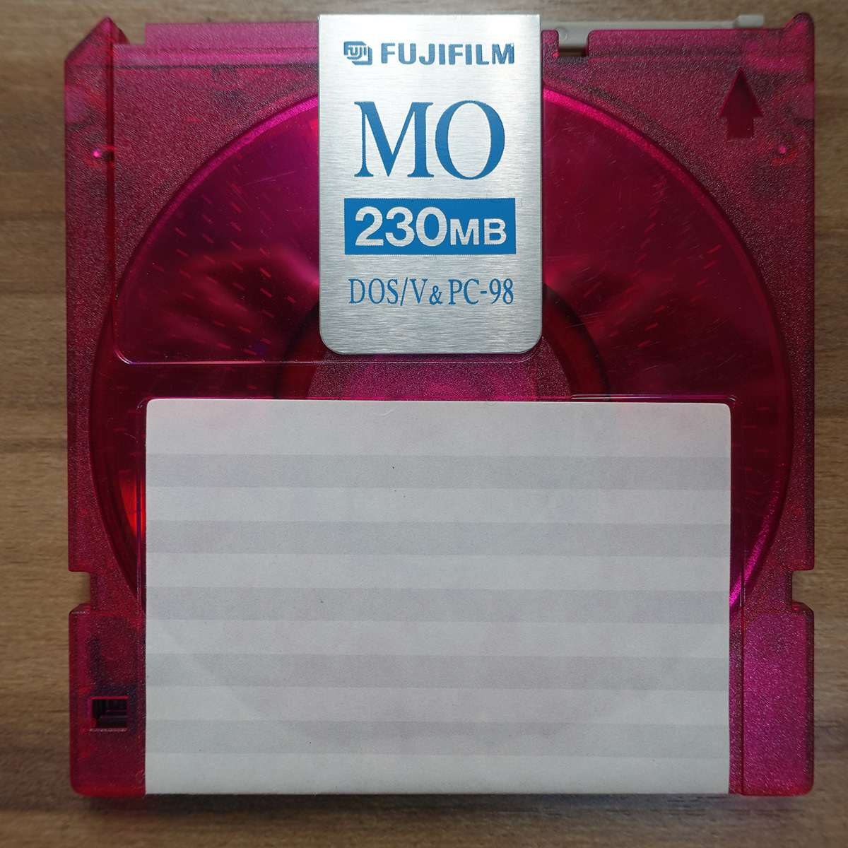 MO FUJIFILM 230MB red red 