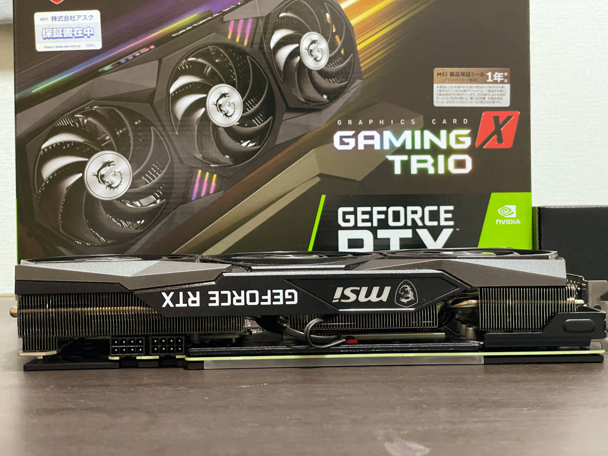 動作確認済】MSI GeForce RTX 3060 Ti GAMING X TRIO 非LHR｜PayPayフリマ