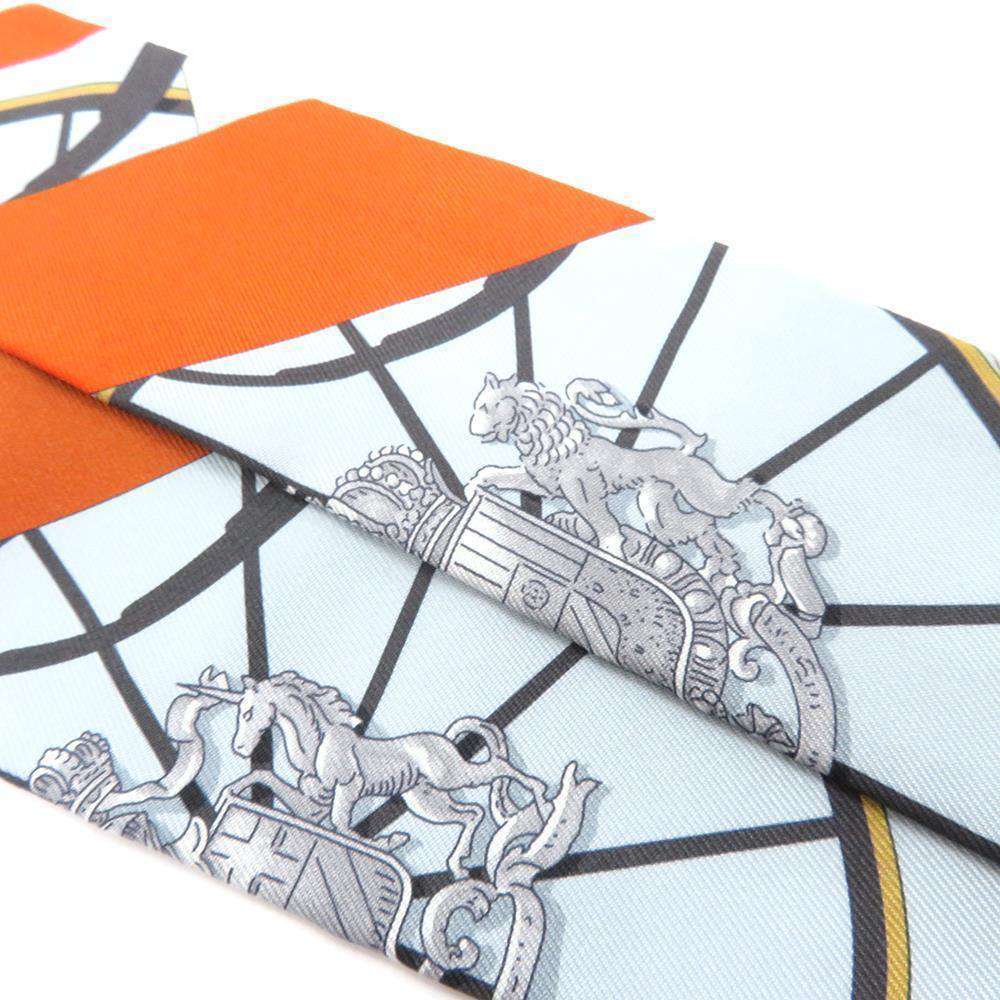 エルメス スカーフ ツイリー Springs Springs HERMES シルクツイル 2022年秋冬_画像6