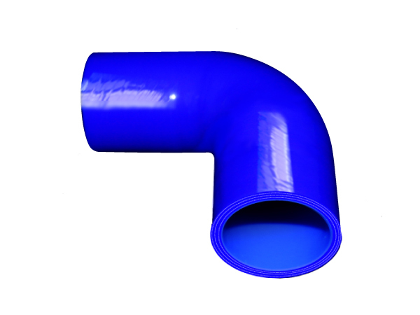 【耐熱】シリコンホース TOYOKING製 エルボ 90度 同径 内径Φ30mm 青色 ロゴマーク無し 各種 工業用ホース 汎用品_画像1