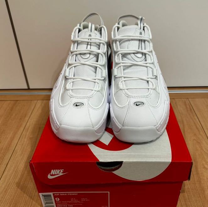 グランドセール ホワイト/ホワイト/メタリックシルバー ペニー エアマックス ナイキ ナイキ 685153-100 Silver Metallic Penny Max Air 27センチ 9 27.0cm グランドセール ホワイト/ホワイト/メタリックシルバー ペニー エアマックス ナイキ ナイキ 685153-100 Silver Metallic Penny Max Air 27センチ 9 27.0cm