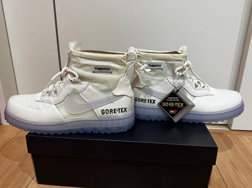 豪華で新しい GORE-TEX ウィンター 1 フォース エア 27.0 WHITE