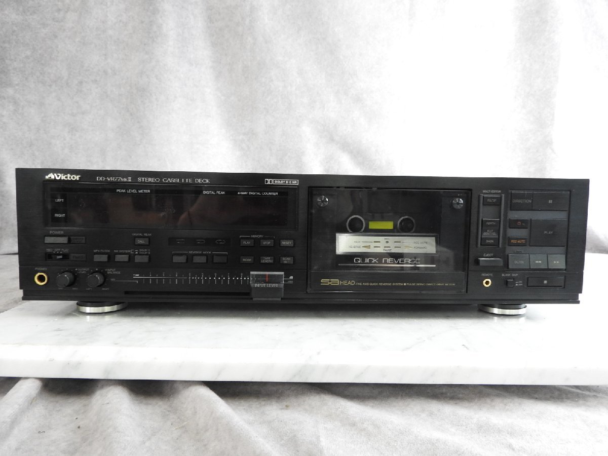 Victor DD-VR77MK2 カセットデッキ csm.fi.cr