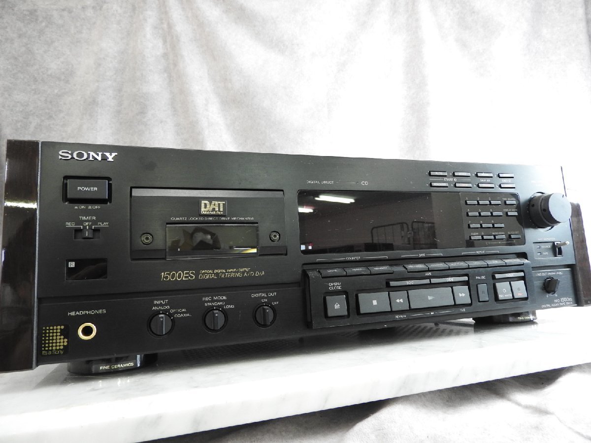Yahoo!オークション - SONY ソニー DATデッキ DTC-1500ES ジャンク Yahoo!オークション - SONY ソニー DATデッキ DTC-1500ES ジャンク