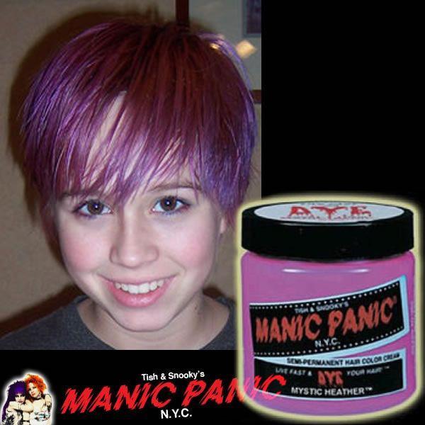 新品 送料無料 3個 マニックパニック カラークリーム コットン ミスティックヘザー パープル 紫 系 Manic panic ハーブ入り ヘアカラーの画像4