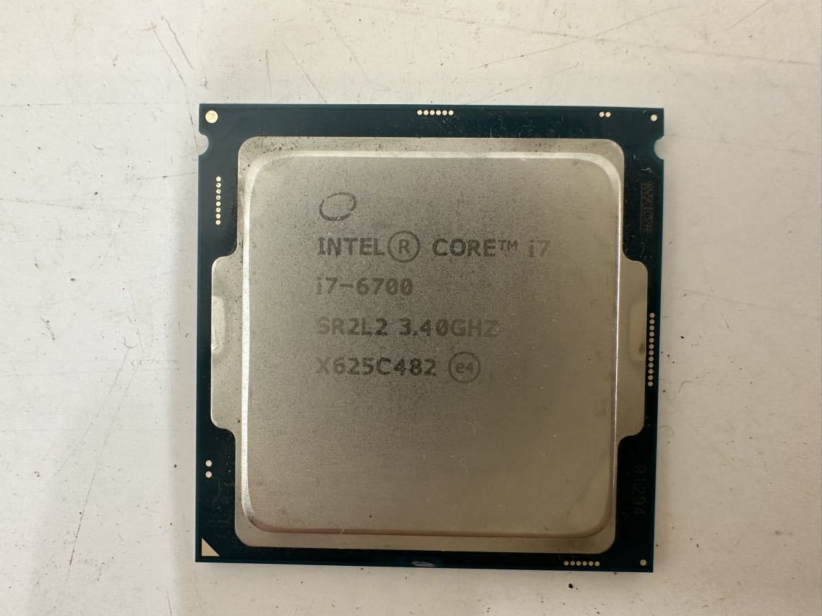 ◆無限堂◆ Intel Core i7 6700T SR2L2 3.40GHz CPU 一円スタート_画像1