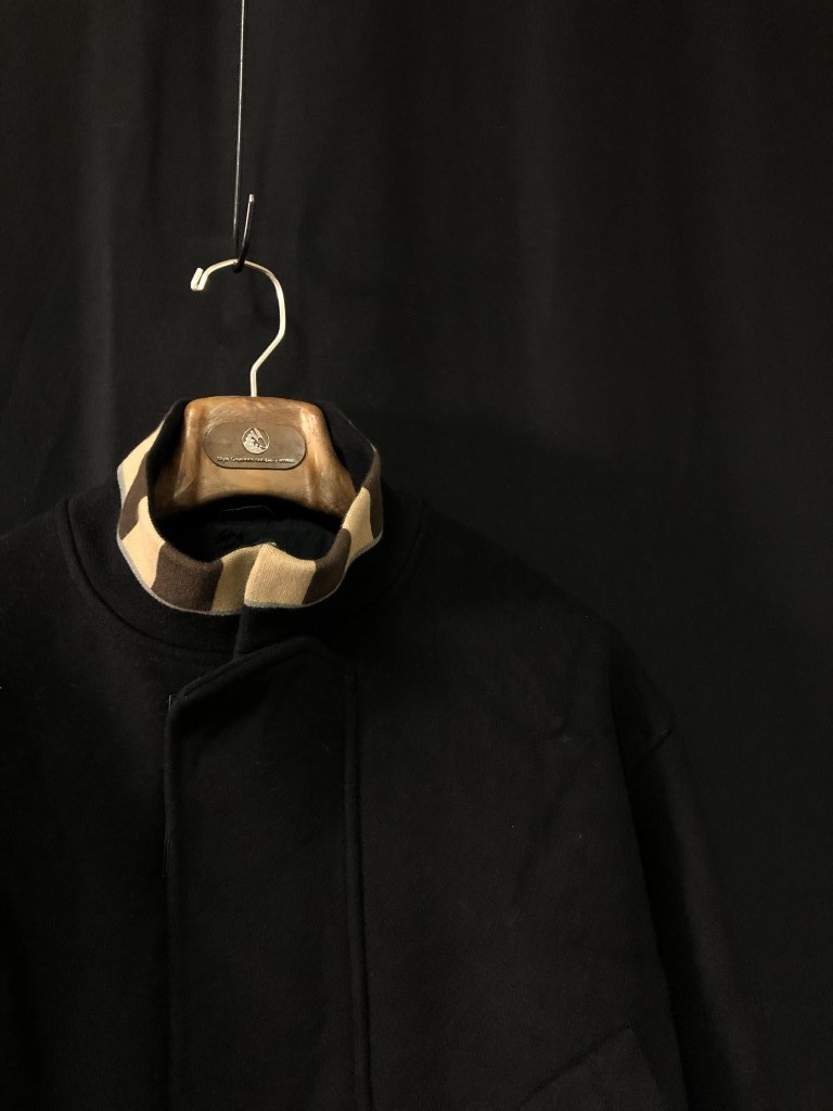 イタリア製 正規品■FENDI フェンディ ジャケット ズッカ FFロゴ ブルゾン カシミヤ混ウールソフトメルトン サイズ46 18AW_画像3