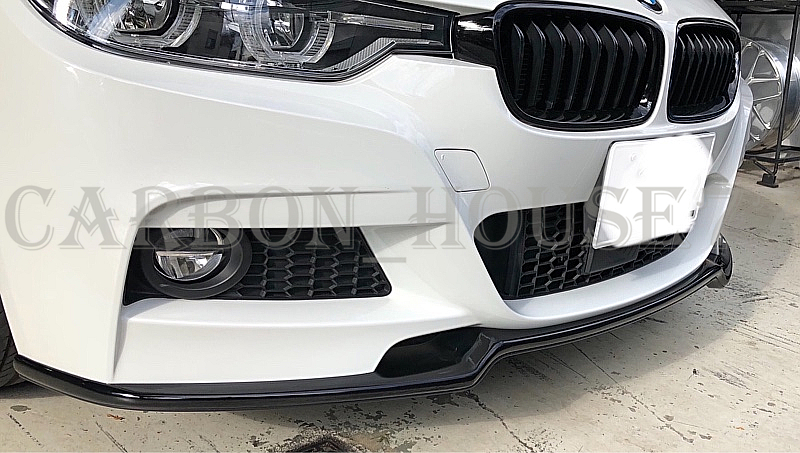 *BMW F30 F31 previous term / latter term M sport front lip spoiler G type FRP made * each company maker original color painting included *.