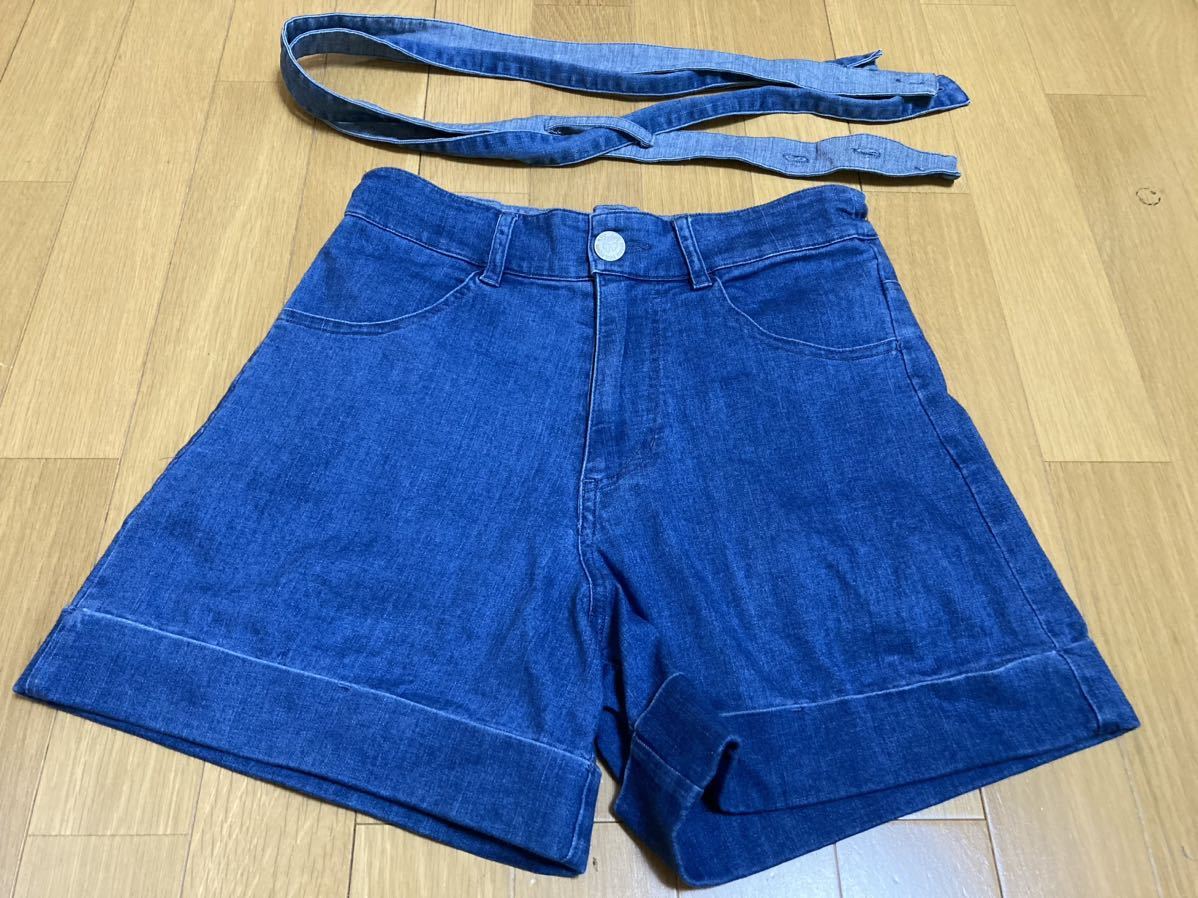 リンジィ ショートパンツ 160センチ 女の子 キッズ 短パン 女子 ジュニア LINDSAY サイズL リンジー ボトムス 肩紐付き 子ども服(女の子用) | basz-arq.com