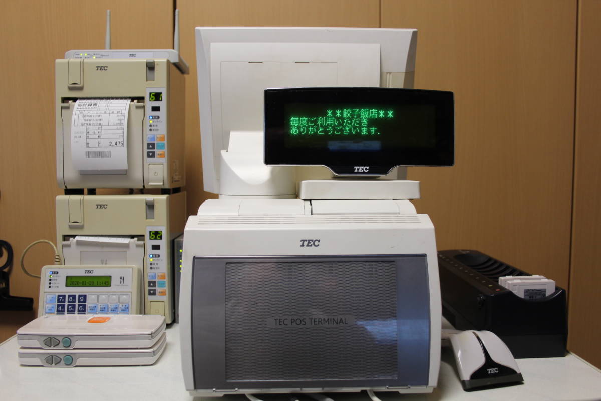 東芝 TEC POSターミナル FScompass OrderExpress QT-100 飲食用 東芝 TEC POSターミナル FScompass OrderExpress QT-100 飲食用