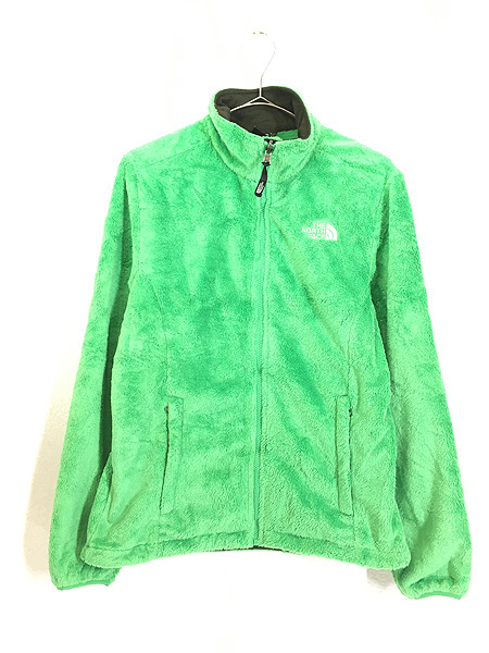 【海外 正規品】 レディース 古着 TNF The North Face もこもこ ボア フリース ジャケット 黄緑 M 古着 Mサイズ 【海外 正規品】 レディース 古着 TNF The North Face もこもこ ボア フリース ジャケット 黄緑 M 古着 Mサイズ