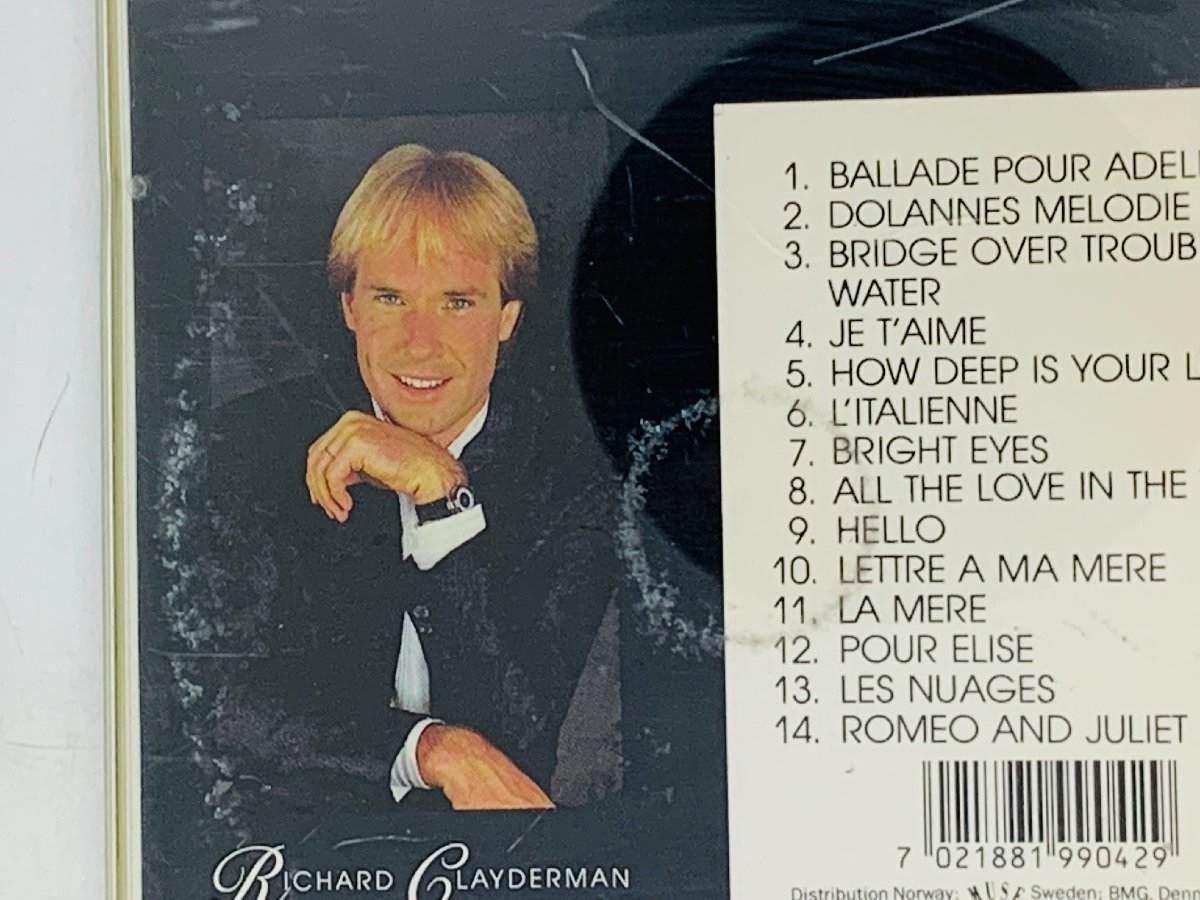 即決CD RICHARD CLAYDERMAN BALLADE POUR ADELINE / リチャード・クレイダーマン JE T'AIME , LA MERE アルバム Y04_画像4