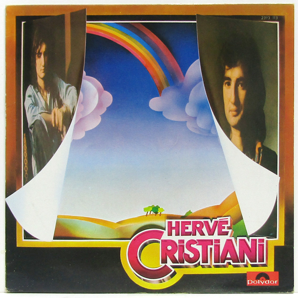 仏LP☆HERVE CRISTIANI Au Pays De Melodie（France Polydor 2393 113）エルヴェ・クリスティアーニ SSW フォークロック プログレ_画像2