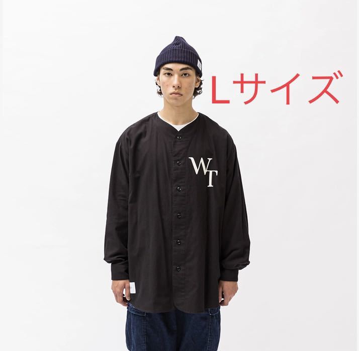 WTAPS LEAGUE 02 LS COTTON TWILL ブラック Lサイズ LEAGUE リーグ_画像1