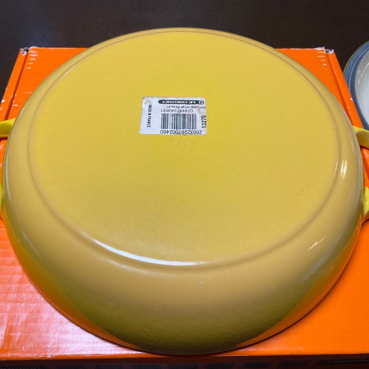 LE CREUSET ルクルーゼ ビュッフェキャセロール 26cm ディジョンイエロー 廃盤 レア