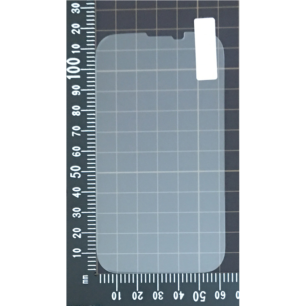 1枚入りBALMUDA Phone強化ガラスフィルム 自動吸着 2.5Dラウンドエッジ加工指紋防止飛散防止気泡防止 疎油性疎水性 貼り直し可能 高硬度9H_画像2