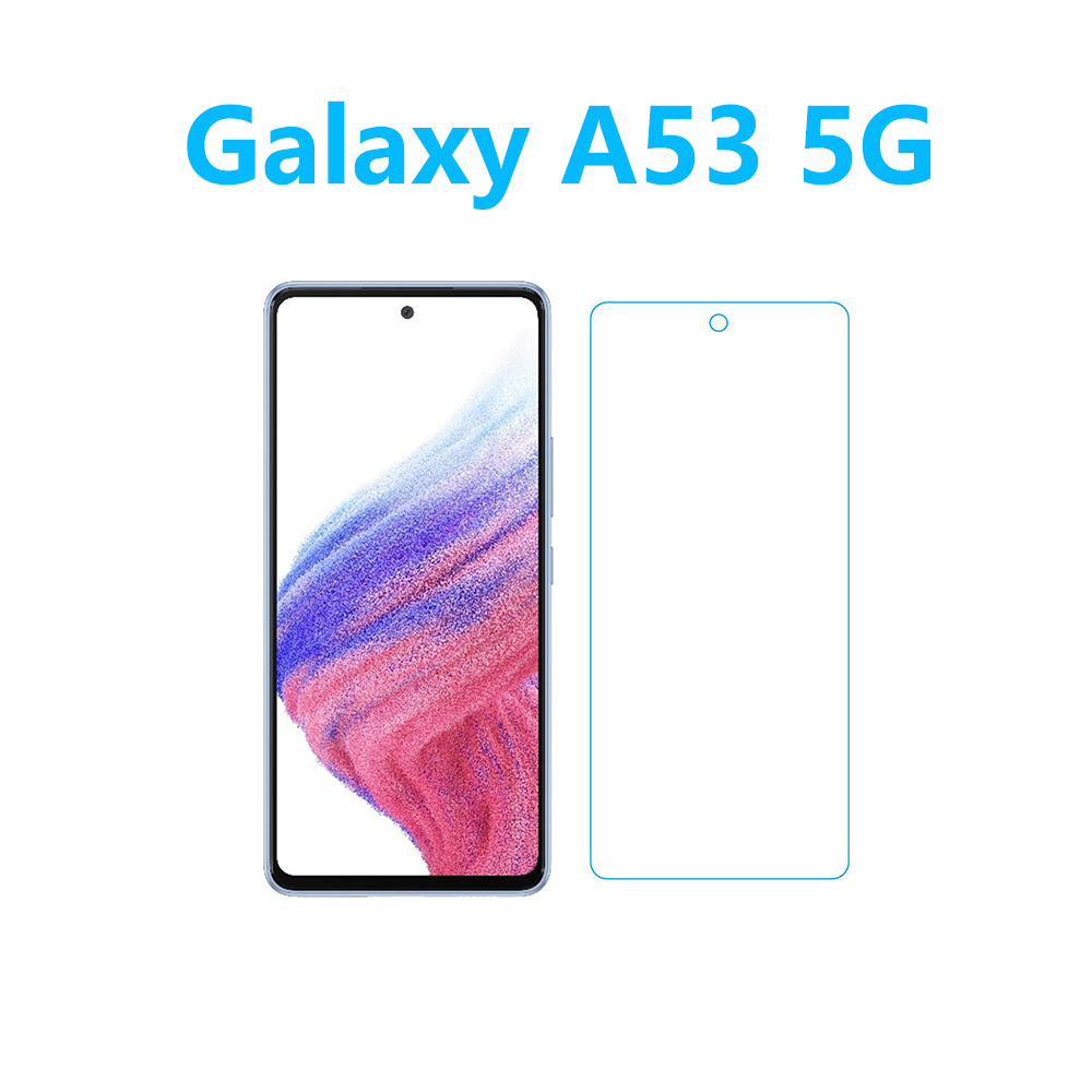 1枚入りGalaxy A53 5G 強化ガラスフィルム 自動吸着 2.5Dラウンドエッジ加工指紋防止飛散防止気泡防止 SC-53C SCG15 疎油性疎水性 貼り直_画像1