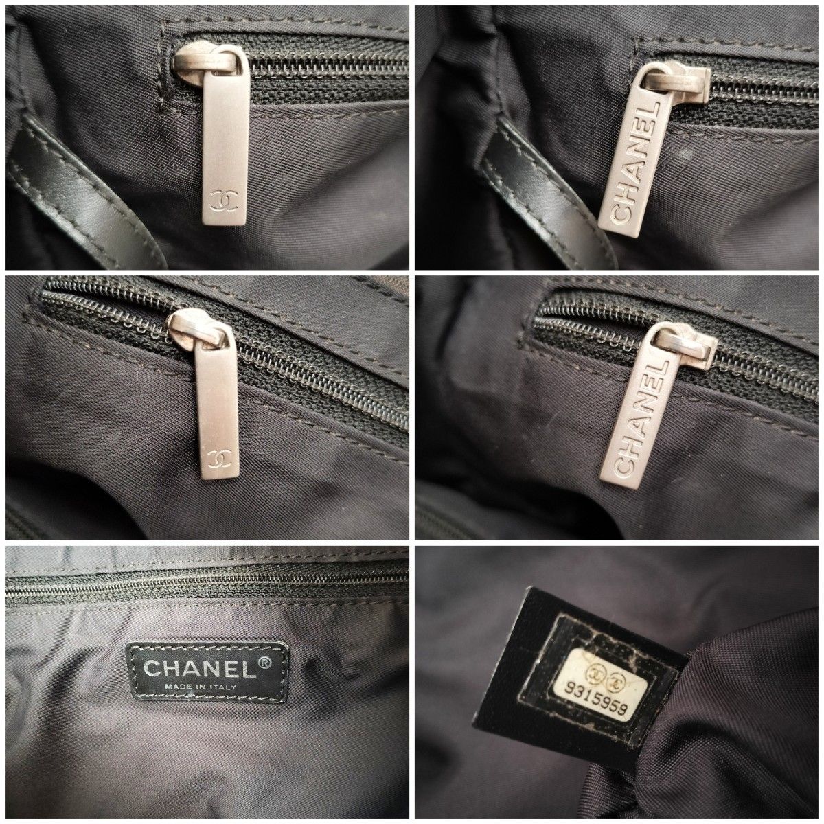 シャネル ニュートラベルライン MM 後期 ブラウン シルバー金具 シール有