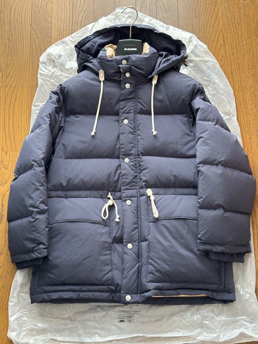 ブルゾン JILSANDER ジルサンダー ボンバーダウンジャケット スチール ...