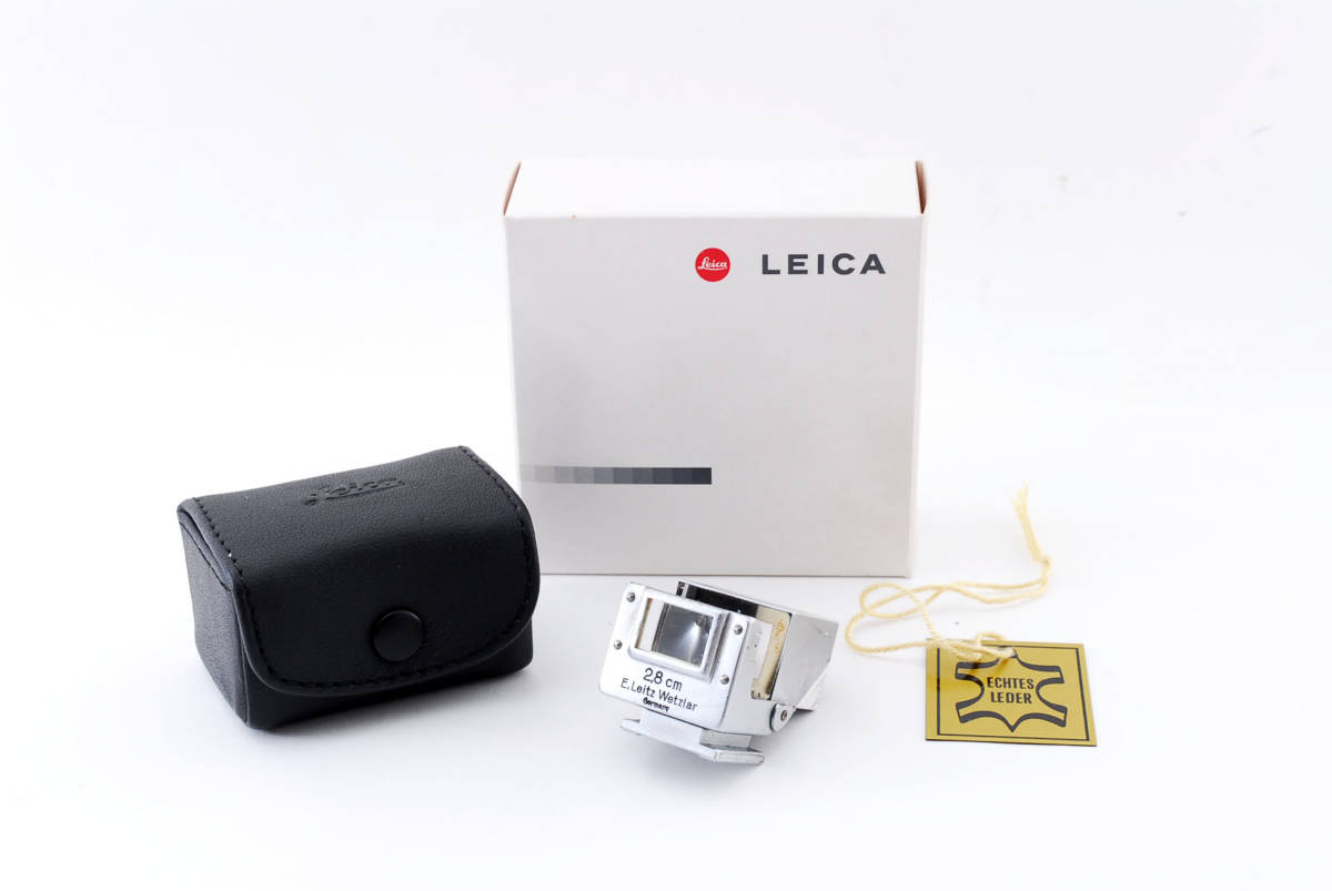 Leica ライカ SUOOQ 折りたたみ式 28mm ファインダー シルバー
