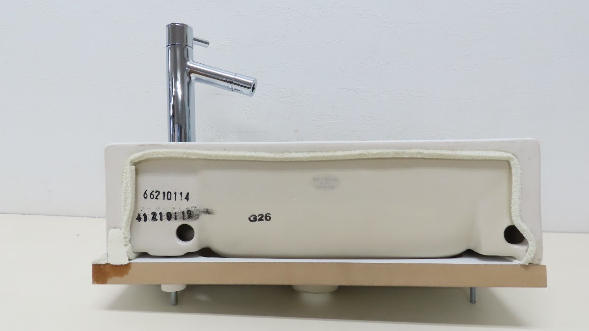 Yahoo!オークション - TOTO ベッセル式手洗器 L50D #NW1 立水栓 Yahoo!オークション - TOTO ベッセル式手洗器 L50D #NW1 立水栓