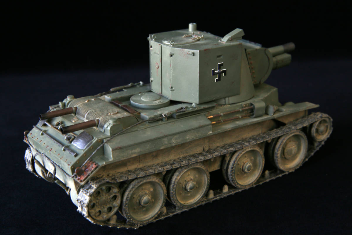 1/35　タミヤ　BT-42　完成品_画像2