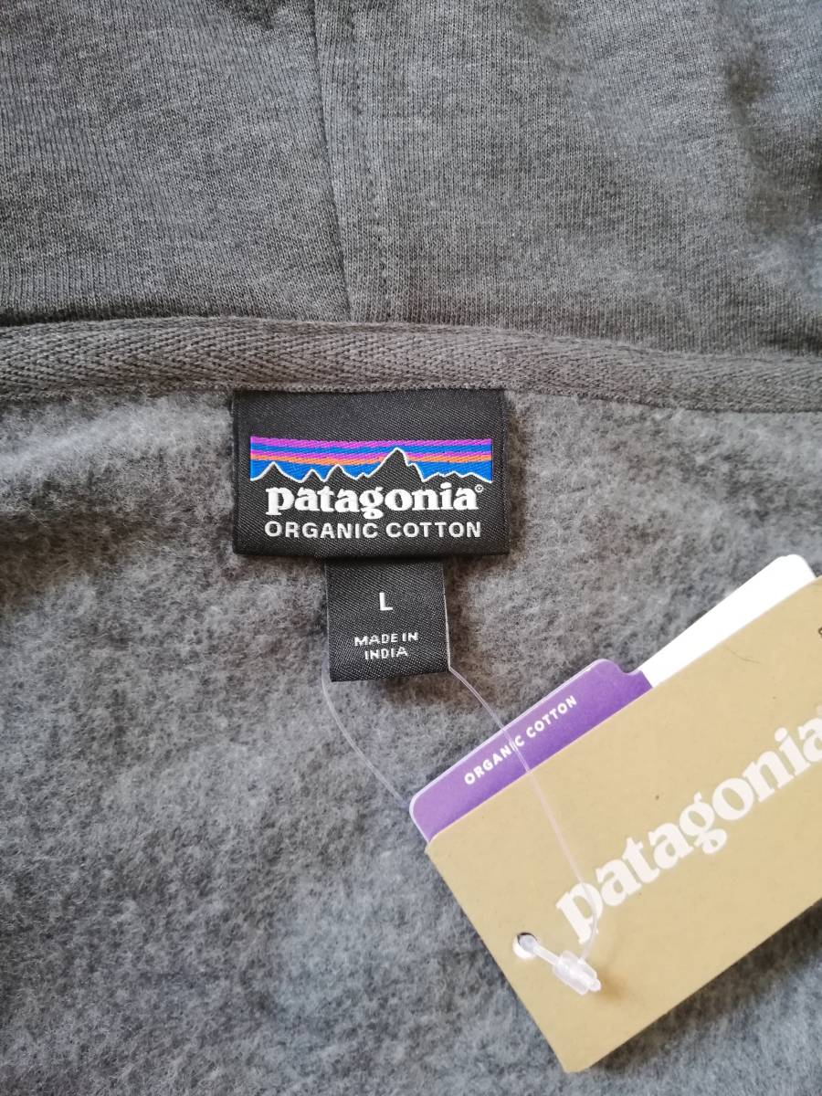 新品未使用！パタゴニア ハワイ限定 ホノルル パタロハ メンズ ジップアップ パーカー グレー L Patagonia Hawaii pataloha キャンプ