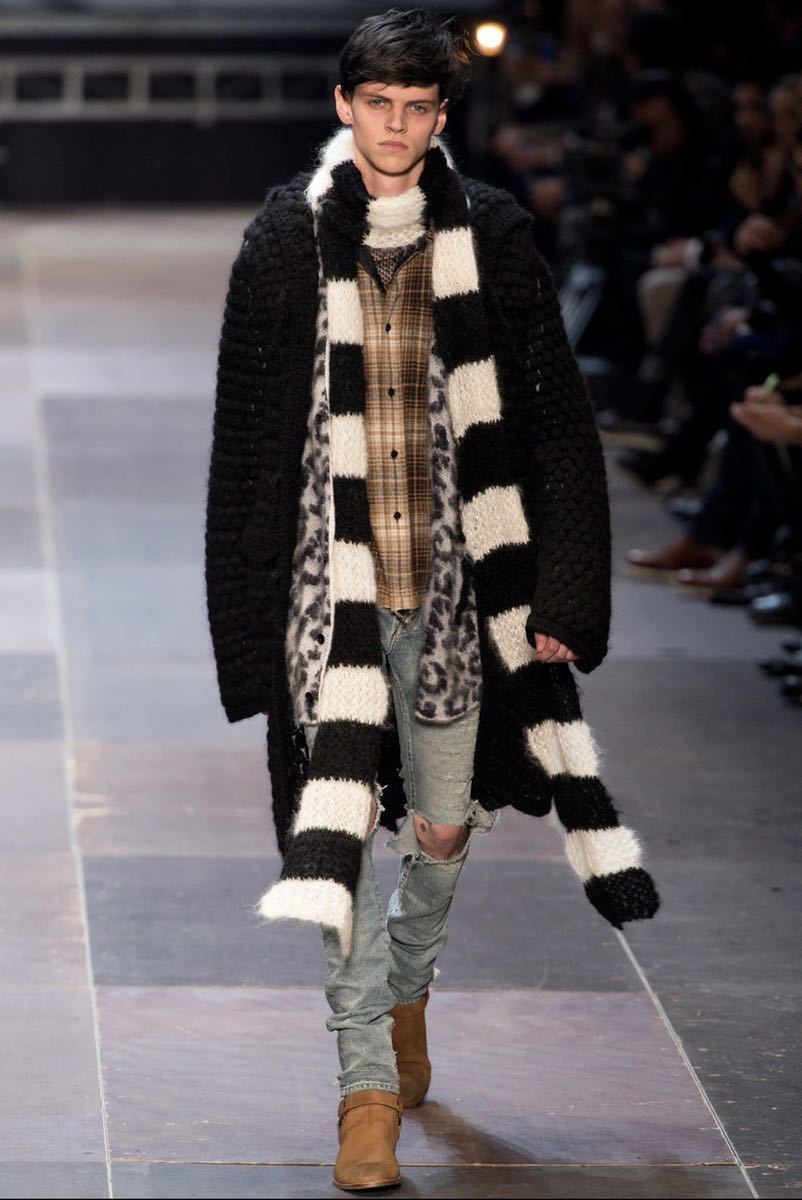 激安通販の SAINT LAURENT PARIS エディ マフラー ストール tdh